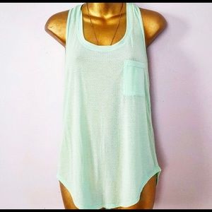 Lululemon loose fit mint green tank size 4